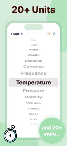 Unit Converter : FromTo Screenshot 2 of 4