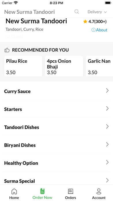 New Surma Tandoori Screenshot