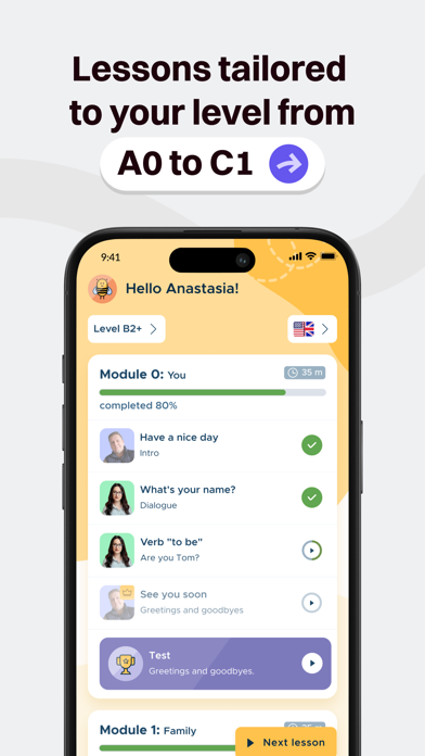 BeeSpeaker Learn English iPhone screenshot 7 - Education app