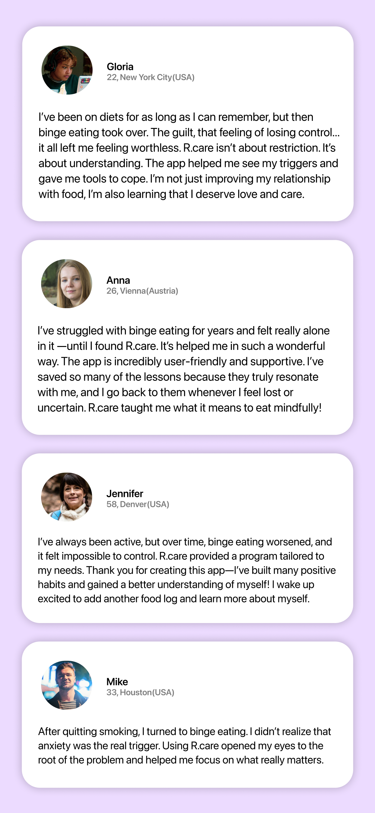 R.care - Binge Eating Recovery