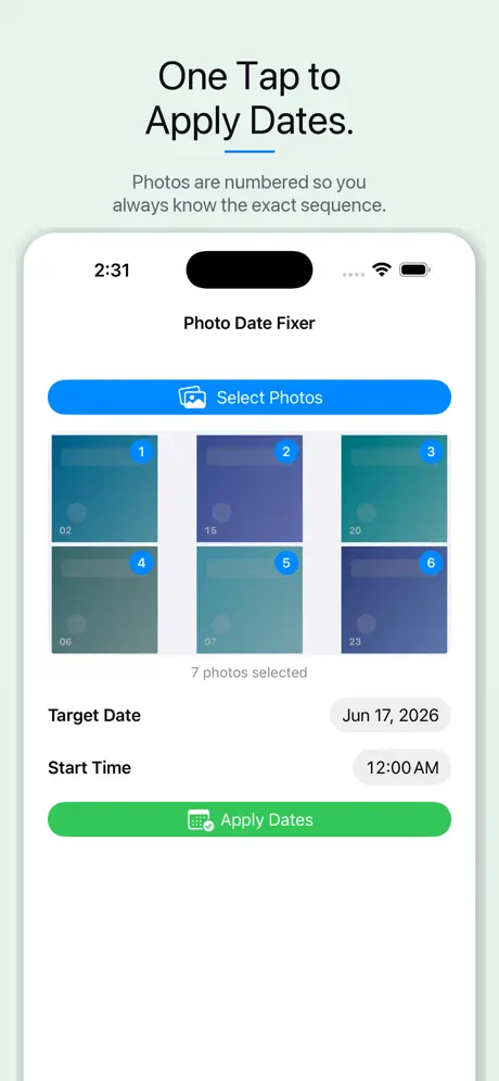 PhotoDateFixer screenshot 3