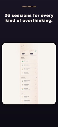 Overthink Less: Calm Mind Screenshot 4 of 4