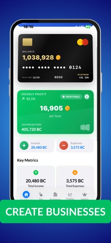 BizziCo - Business Tycoon iPhone screenshot