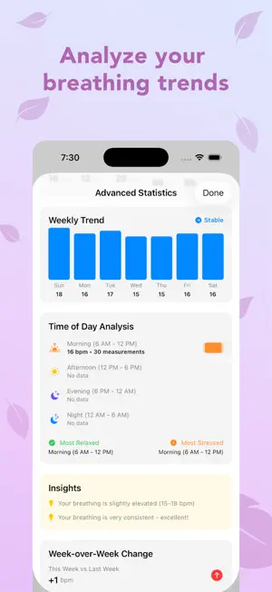 BreatheMeter screenshot 2