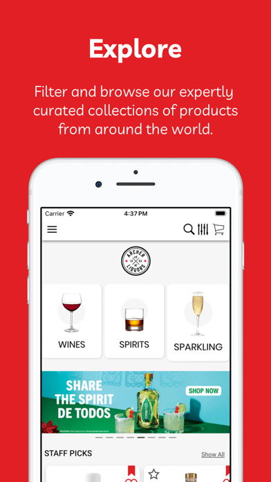 Archer Liquors IL iPhone screenshot 1 - Shopping app
