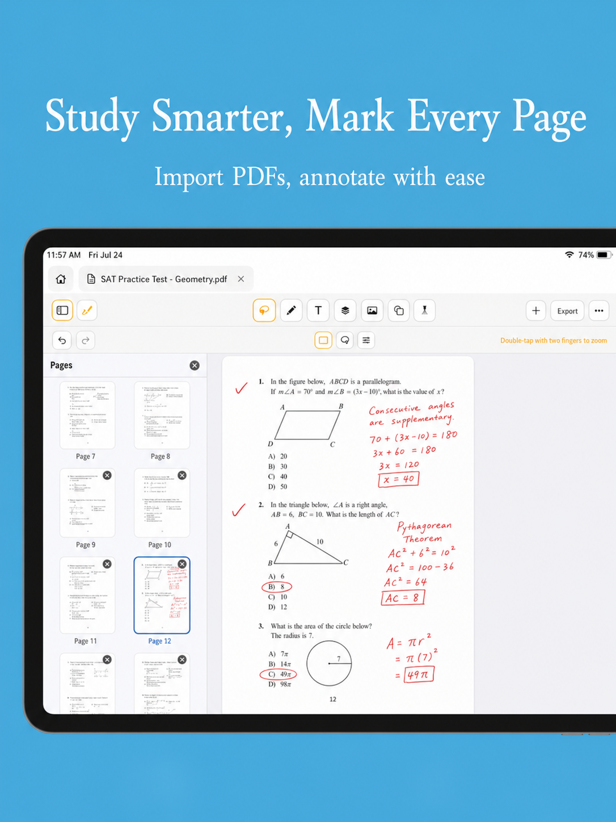 YouNotes:Good Notes PDF Markup screenshot 7