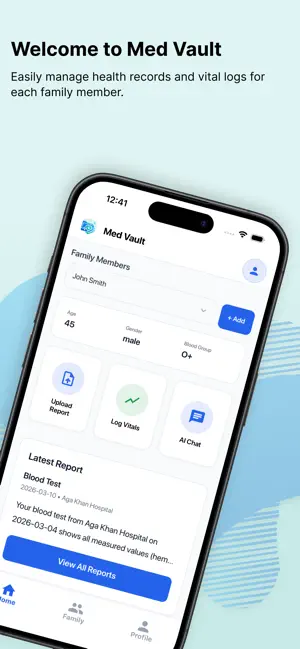 Med Vault - Health Tracker screenshot 1