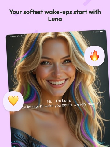 Luna Alarm iPad screenshot