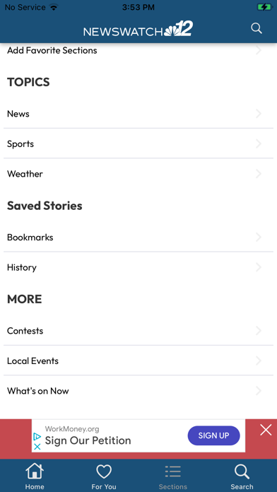 WJFW Screenshot