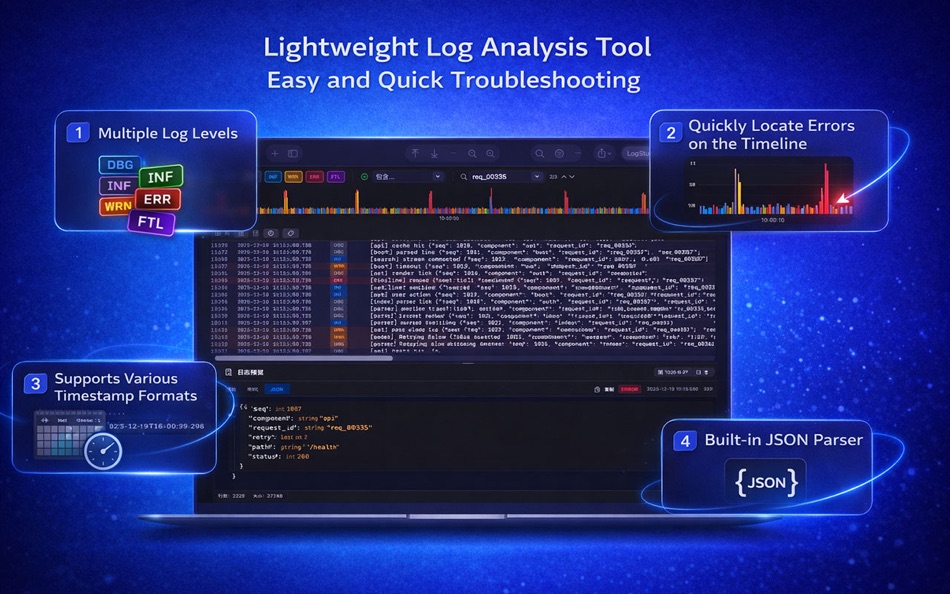 #2. LogStudio -Log Analysis Expert (macOS) Ved: Lightning Network