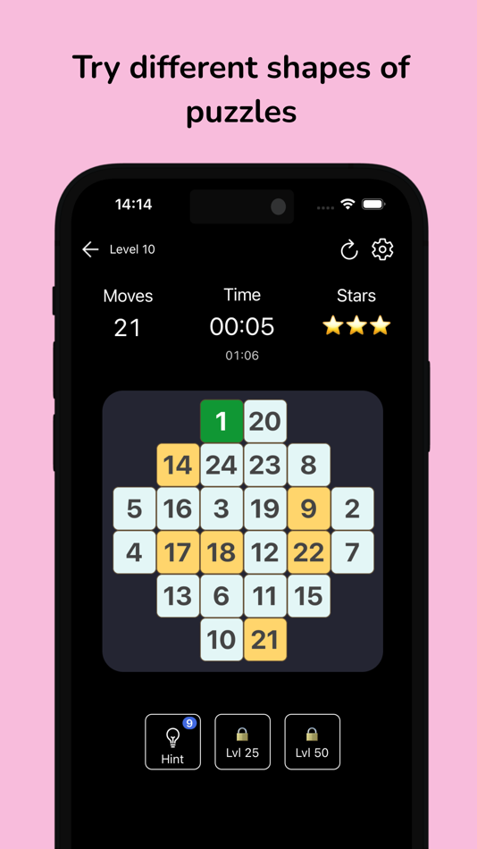 #4. Number Sort Puzzles - Sortie (iOS) 作者: Can Citoglu