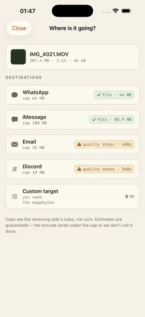 Shrinkora: Video Compressor screenshot 2