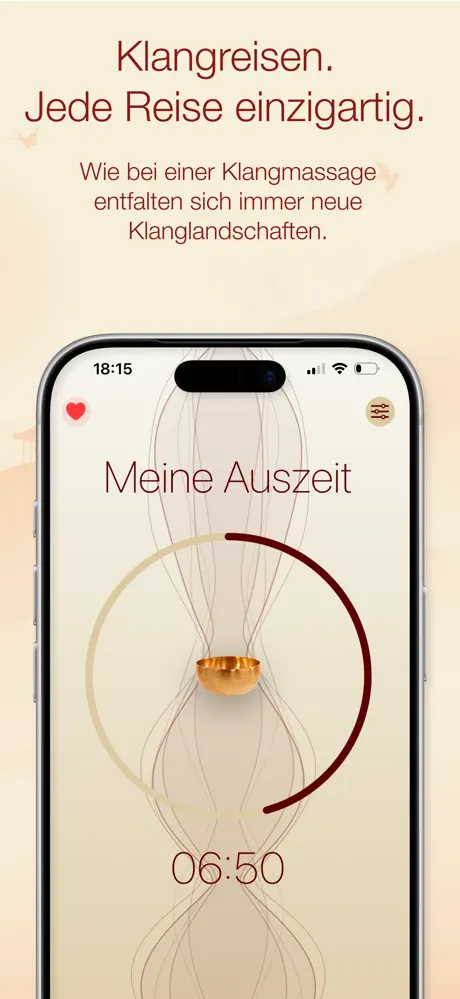 Meditation Timer Klangschalen‑App screenshot 4