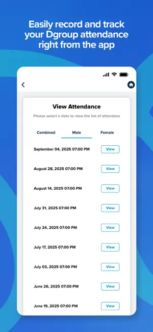 CCF Mobile App iPhone screenshot 3