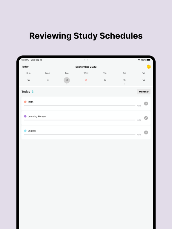 Screenshot #6 pour RelePlanner - Study Planner