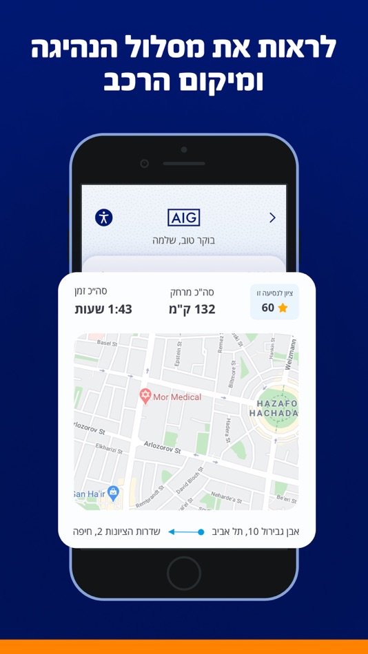 #6. AIG Just Drive ביטוח לפי ק"מ (iOS) 由: AIG Israel