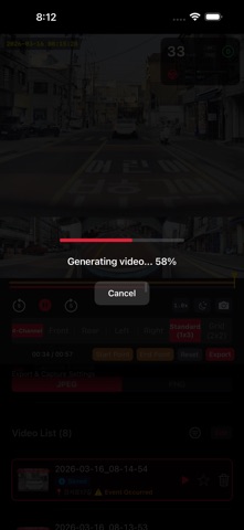 RedDot - 4CH Dashcam Viewer Screenshot 8 of 9