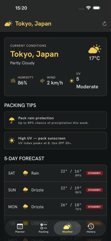 Switchback: Pack & Plan screenshot