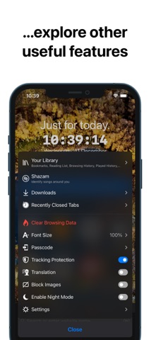 RedApp Lite：私人浏览器 screenshot