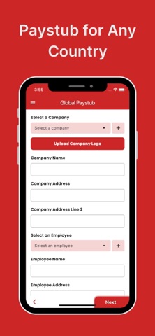 Universal Paystub Generator Screenshot 3 of 7