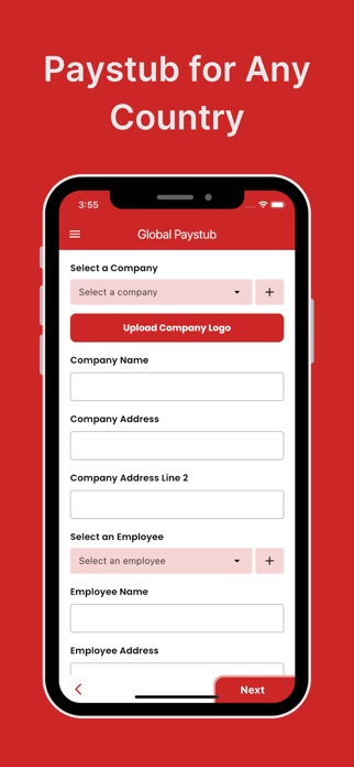 Universal Paystub Generator Screenshot 3 of 7