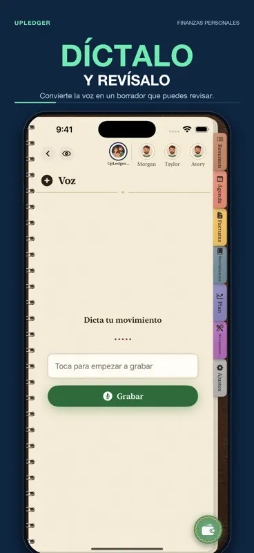 UpLedger: Finanzas Personales screenshot 3 of 10