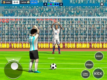 Multiplayer Football Games 3D iPad screenshot