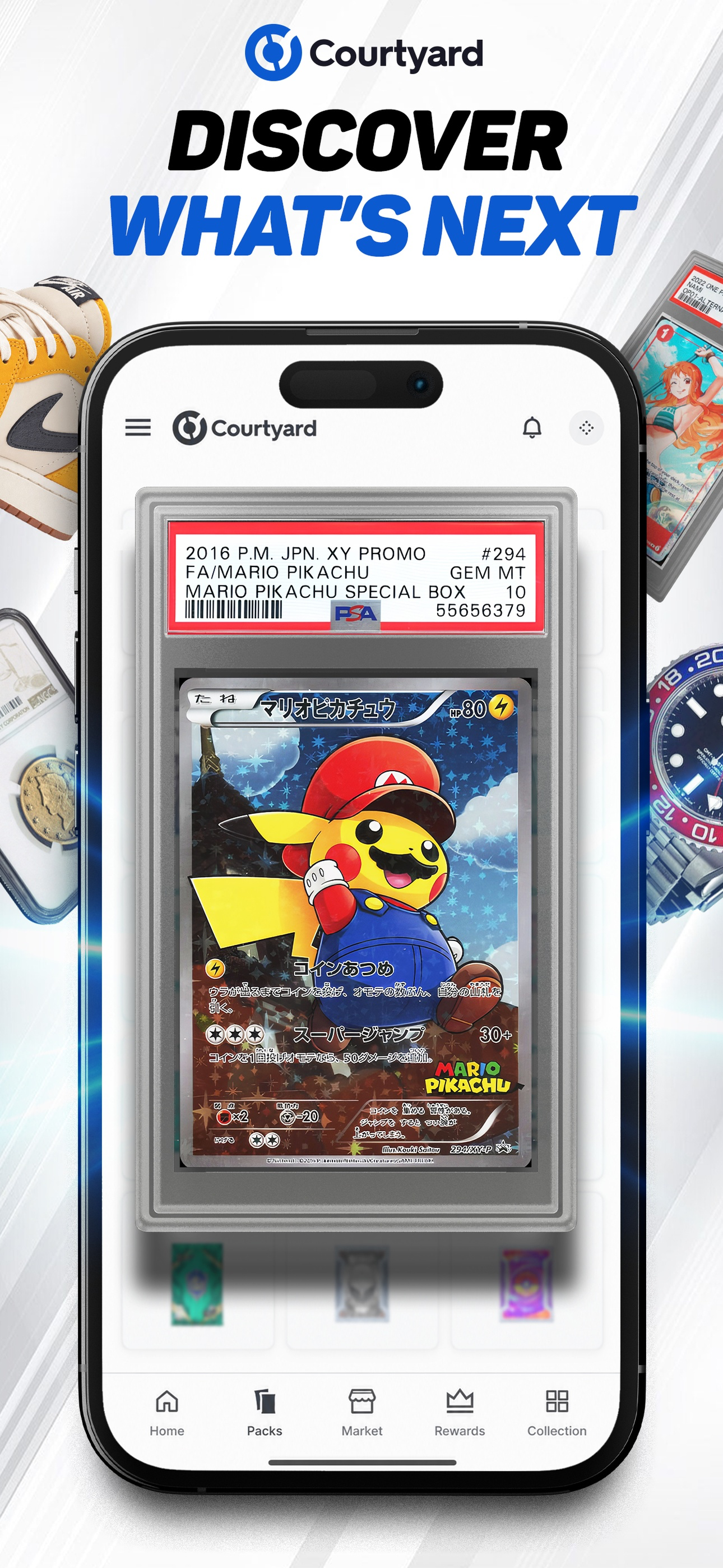 Courtyard: TCG, Watches, Cards
