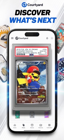 Courtyard: TCG, Watches, Cards app screenshot
