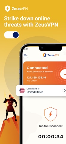 ZeusVPN - Fast & Secure Proxy Screenshot 1 of 6