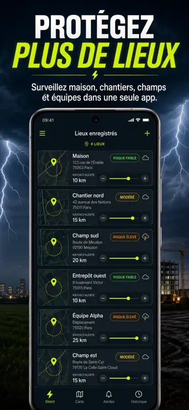 Lightning Tracker & Radar Map screenshot 4 of 4