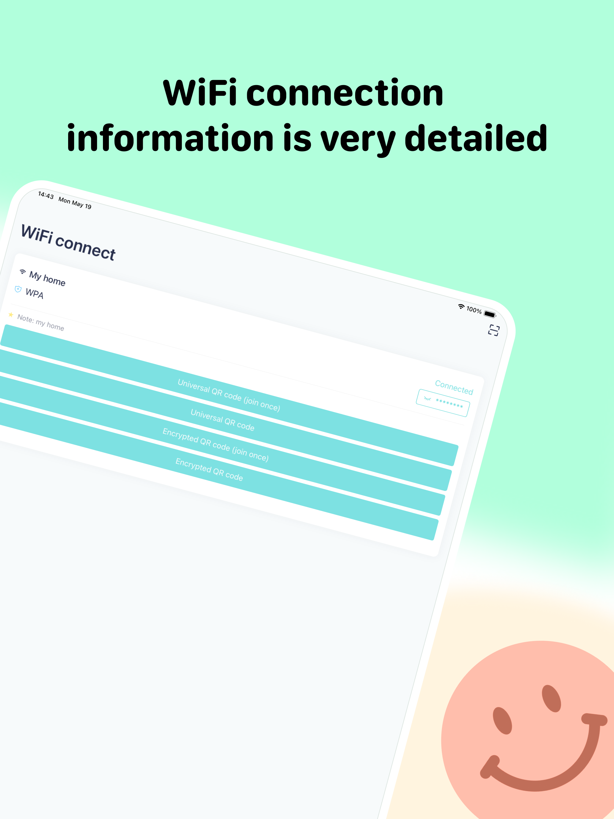 WiFi Share Helper - QR code