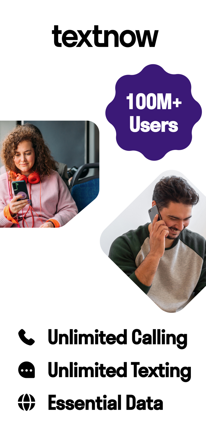 TextNow: Call + Text Unlimited screenshot 1