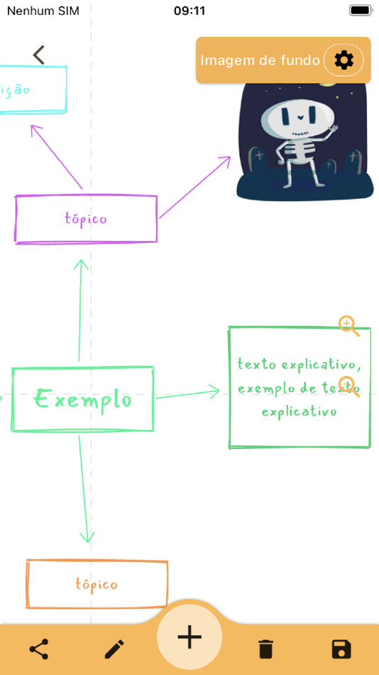 #1. School Mind Map Maker (iOS) Podle: Felipe Reitz