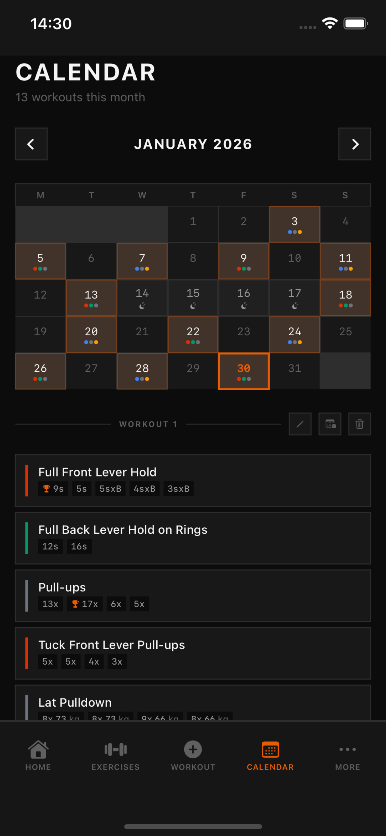GripLog - Workout Tracker screenshot 5