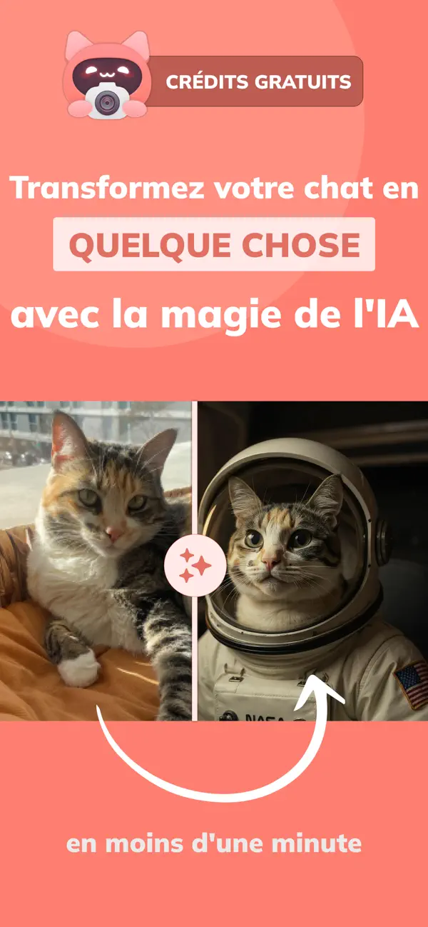 Screenshot #1 pour CatCamera - Portraits IA Chat