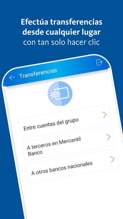 Mercantil Empresas iPhone screenshot 5 - Finance app