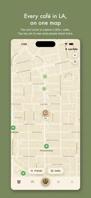 Sip: The Social Cafe App screenshot 1