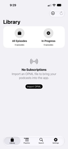 Orca: Podcast App screenshot