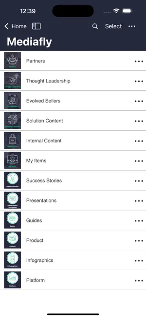Mediafly screenshot 1