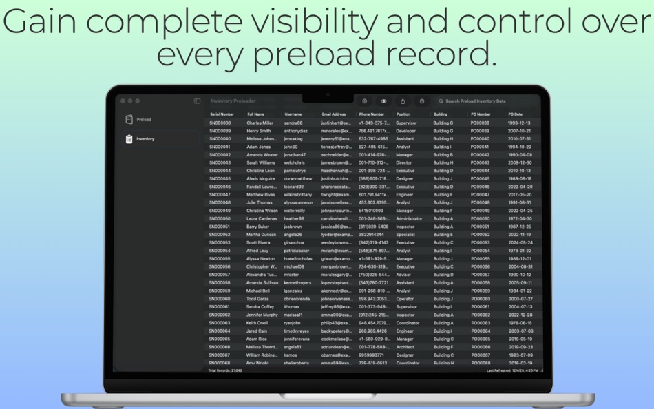 #2. Inventory Preloader (macOS) 게시자: Thomas Dobson