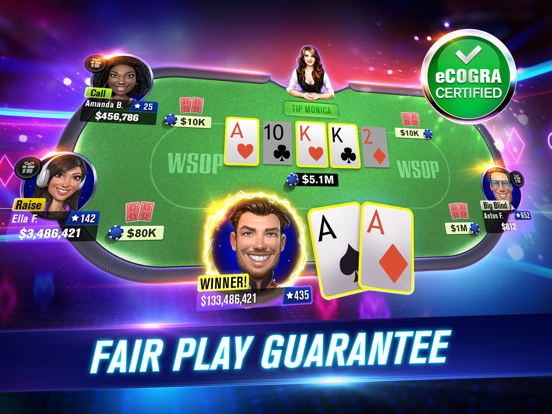 Screenshot #6 pour WSOP Poker: Texas Holdem Game