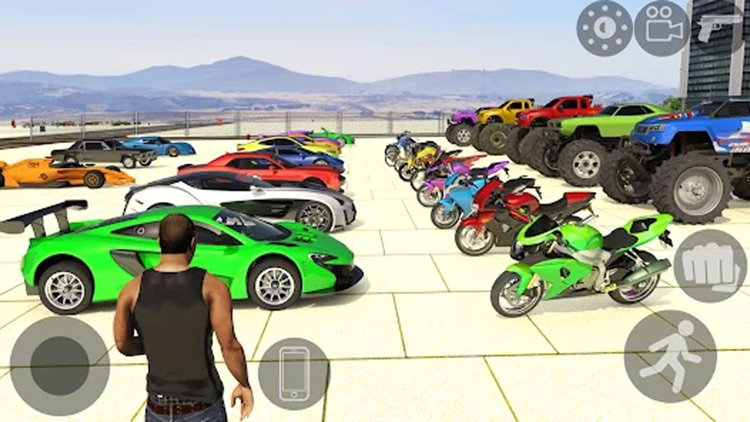 Car Racing Bike Driving Game screenshot-5
