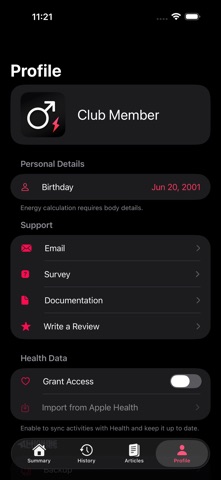 Male Sexual Energy iPhone screenshot