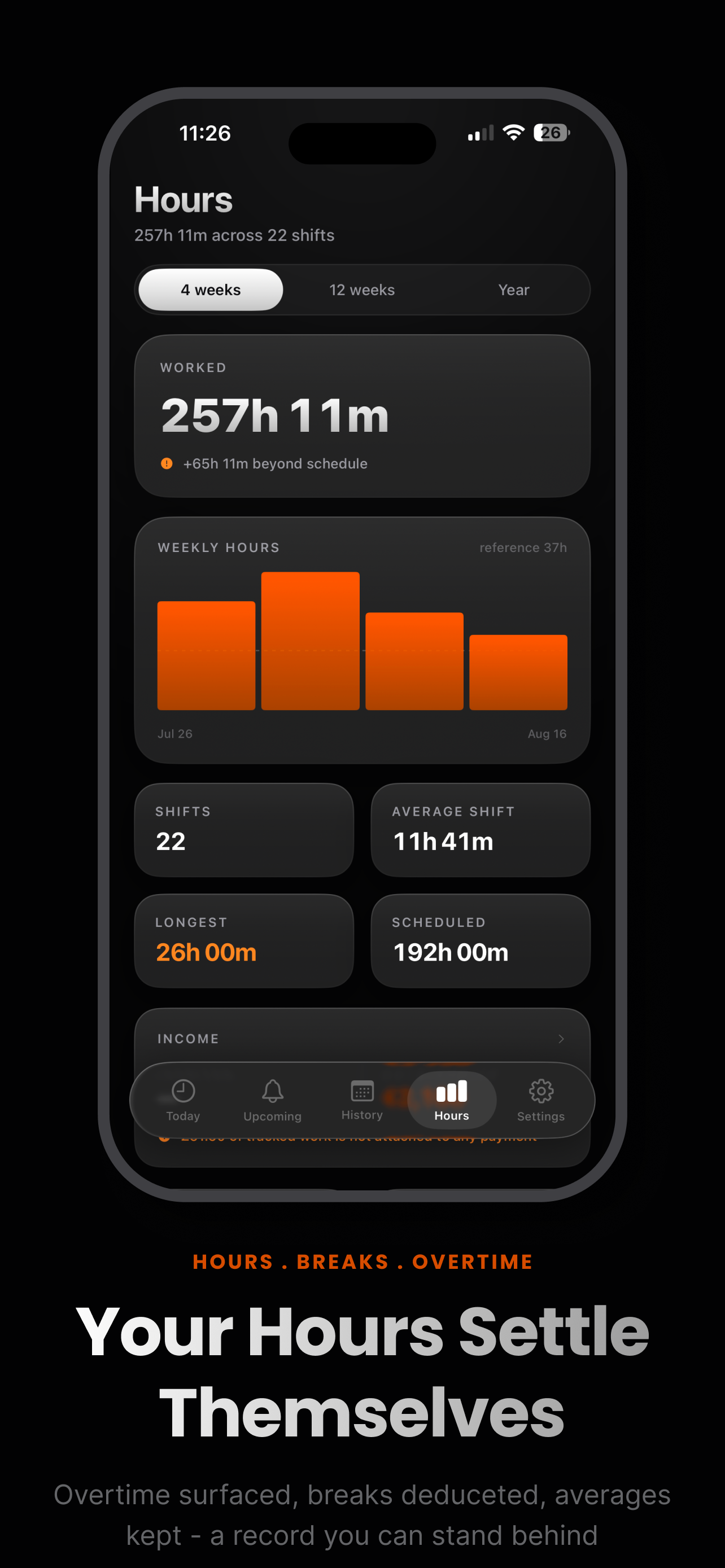StintKeep: Shift Work Tracker screenshot 4