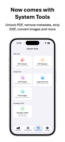 StatBoard - SysInfo & Tools iPhone screenshot