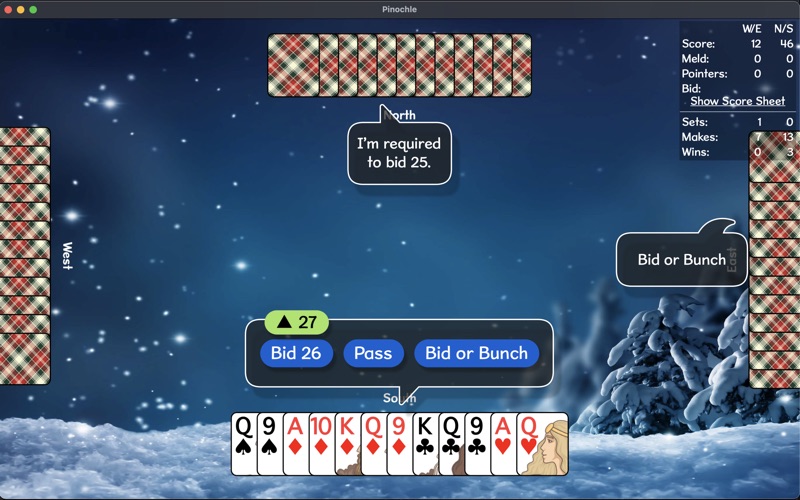 Screenshot #1 pour Pinochle