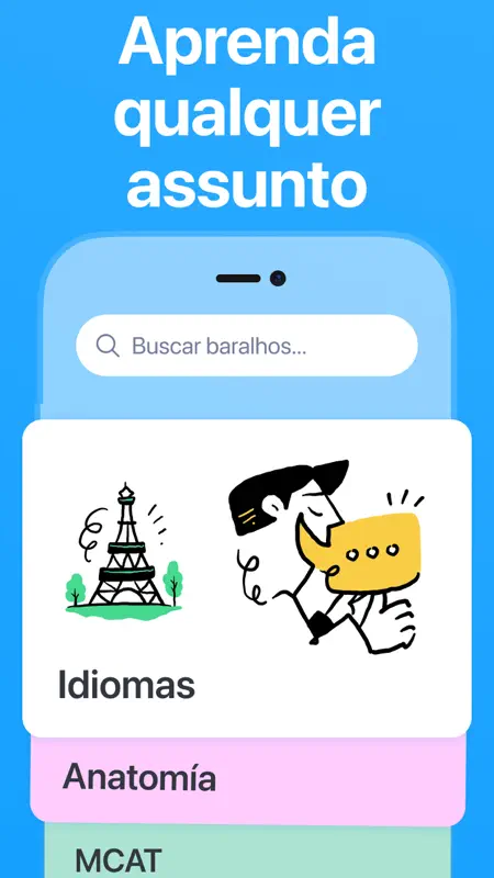 Cogni: Anki Flashcards Estudos screenshot 3 of 5