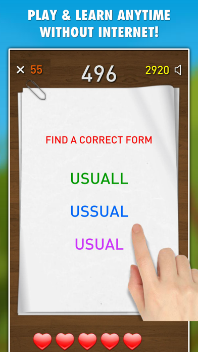 Screenshot #2 pour Spelling Test: Learn To Spell