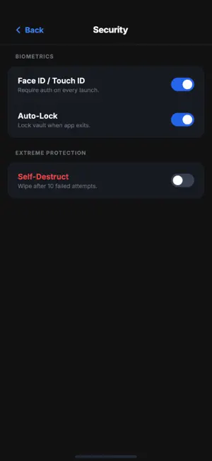 Light Album：Backup & Edit screenshot 3